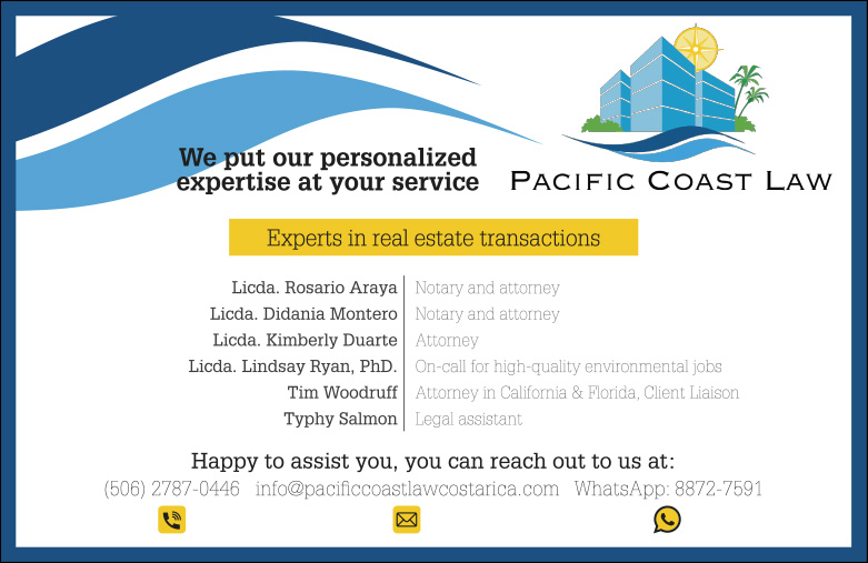 Pacific Coast Law Lawyer Dominical Costa Rica